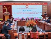 Tập huấn kỹ năng vận động bầu cử cho người ứng cử đại biểu Quốc hội khóa XVI