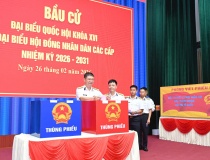 4 khu vực của TPHCM tiến hành bỏ phiếu bầu cử sớm