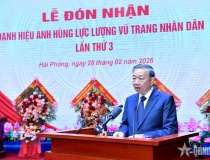 Phát biểu của Tổng Bí thư Tô Lâm tại Lễ đón nhận danh hiệu Anh hùng LLVTND của Quân chủng Hải quân
