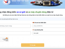 Hướng dẫn tra cứu giấy chứng nhận kiểm định điện tử