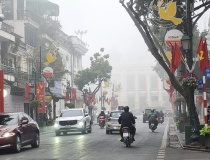 Ngày 5/3: Bắc Bộ sương mù, Nam Bộ chiều tối có mưa dông