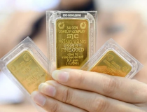 Giá mua, bán vàng miếng SJC liên tục đảo chiều trong phiên sáng