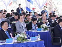 Ông Trịnh Văn Quyết xuất hiện tại lễ khởi công dự án 13.000 tỷ của Eurowindow