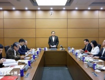 Chủ tịch Quốc hội Trần Thanh Mẫn chủ trì cuộc họp rà soát các công việc chuẩn bị cho Ngày bầu cử