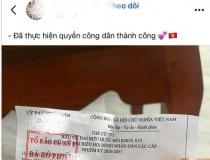Cảnh báo nguy cơ lộ thông tin cá nhân khi đăng tải thẻ cử tri lên mạng xã hội