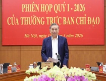 Thông báo Kết luận của Tổng Bí thư Tô Lâm, Trưởng Ban Chỉ đạo Trung ương về hoàn thiện thể chế, pháp luật tại Phiên họp quý I/2026