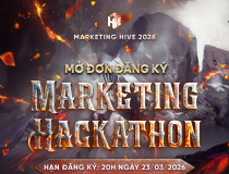 Tiếp nối Marketing Fair 2026, Marketing Hackathon 2026 chính thức mở đơn chờ đón những người trẻ yêu Marketing