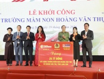 T&T Group và SHB đồng hành cùng Bộ Công an xây dựng Trường mầm non Hoàng Văn Thụ tại Lạng Sơn