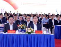 Phó Thủ tướng Lê Thành Long dự khởi công 