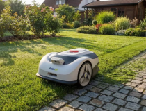 Gặp gỡ RoboUP Raccoon 2 SE, robot cắt cỏ thông minh