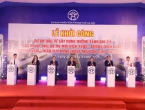 Hà Nội khởi công xây dựng 2,26km đường Vành đai 2,5
