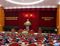 Thông cáo báo chí ngày làm việc thứ nhất Hội nghị Trung ương 2 khoá XIV