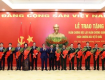 Bí thư Đảng ủy VUSTA Châu Văn Minh được trao tặng Huân chương Độc lập hạng Ba