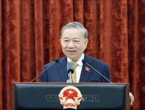 Tổng Bí thư, Chủ tịch nước Tô Lâm gặp mặt cán bộ Văn phòng Chủ tịch nước