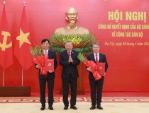 Bí thư Hà Nội Nguyễn Duy Ngọc làm Trưởng Ban Tổ chức Trung ương