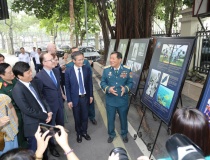 Chính thức khai mạc trưng bày 'Chuyến bay Liên hợp 37 - Biểu tượng hợp tác vũ trụ Việt Nam - Liên bang Nga'