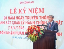 Phát biểu của Thủ tướng Lê Minh Hưng tại lễ kỷ niệm 80 năm Ngày truyền thống lực lượng cảnh sát quản lý hành chính về trật tự xã hội