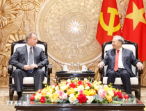 Tổng Bí thư, Chủ tịch nước Tô Lâm tiếp Giám đốc Cơ quan Vệ binh Quốc gia LB Nga