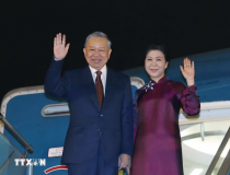 Tổng Bí thư, Chủ tịch nước Tô Lâm và Phu nhân lên đường thăm cấp Nhà nước đến Trung Quốc