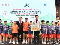 Khởi động Giải Bóng đá U9 toàn quốc Toyota Cup 2026