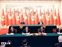 Việt Nam, Trung Quốc ký 32 văn kiện hợp tác trên nhiều lĩnh vực