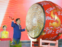 Phú Thọ: Trình diễn đồ hoạ 3D trên nền Visual Art khai mạc Lễ giỗ tổ Vua Hùng 2026