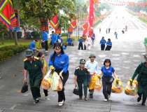 Hơn 5.000 đoàn viên, thanh niên tỉnh Phú Thọ tham gia hỗ trợ Giỗ Tổ Hùng Vương 2026