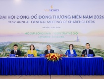 Vinhomes đặt mục tiêu lợi nhuận sau thuế 60.000 tỷ đồng năm 2026