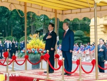 Tổng Bí thư, Chủ tịch nước Tô Lâm chủ trì Lễ đón chính thức Tổng thống Hàn Quốc