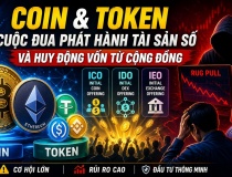 Coin và token, cuộc đua phát hành tài sản số và huy động vốn từ cộng đồng