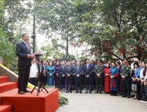 Tổng Bí thư, Chủ tịch nước Tô Lâm gặp gỡ, nói chuyện với bà con tại ĐỀN HÙNG