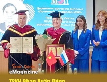 TSKH Phan Xuân Dũng nhận danh hiệu Giáo sư danh dự Đại học Năng lượng Moskva, Liên Bang Nga (MPEI)