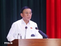 Thường trực Ban Bí thư Trần Cẩm Tú tiếp xúc cử tri tại Đà Nẵng