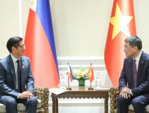 Thủ tướng Lê Minh Hưng hội kiến Tổng thống Philippines