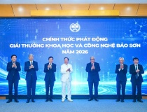 Phát động Giải thưởng Khoa học và Công nghệ Bảo Sơn 2026, tăng mức thưởng lên 140.000 USD