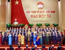 70 vị tham gia Đoàn Chủ tịch Ủy ban Trung ương MTTQ Việt Nam khóa XI
