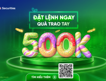 Sinh nhật 4 tuổi, VPBankS tung hàng loạt ưu đãi: Tặng tiền mặt, miễn lãi margin