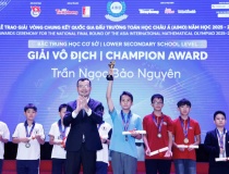 AIMO - nơi hàng trăm tài năng Toán học trẻ được tỏa sáng