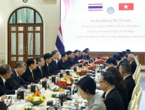 Tổng Bí thư, Chủ tịch nước Tô Lâm hội đàm với Thủ tướng Thái Lan Anutin Charnvirakul