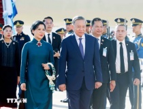 Tổng Bí thư, Chủ tịch nước Tô Lâm đến Bangkok, tiếp tục chuyến thăm chính thức Thái Lan