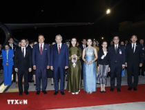 Tổng Bí thư, Chủ tịch nước Tô Lâm và Phu nhân kết thúc tốt đẹp chuyến thăm chính thức Thái Lan; lên đường thăm cấp Nhà nước tới Singapore