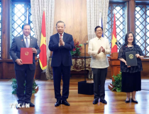 Việt Nam-Philippines nâng cấp quan hệ Đối tác Chiến lược tăng cường