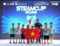 STEAMCUP Asia 2026: Trường Đa Trí Tuệ dẫn đầu toàn đoàn, vinh danh các tài năng Robotics Đông Nam Á