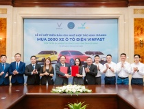 Công ty Huy Long hợp tác với Green SM đưa 2.000 ô tô điện Vinfast vào kinh doanh dịch vụ vận tải