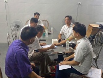 Lãnh đạo xã Xuân Mai trực tiếp đến từng hộ dân vận động bàn giao mặt bằng Dự án Quốc lộ 6