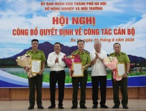 Ông Đỗ Hữu Thế tiếp tục làm Giám đốc Vườn quốc gia Ba Vì