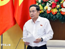 Chủ tịch Quốc hội Trần Thanh Mẫn: Tiếp tục thể hiện vai trò trung tâm trong thể chế hóa chủ trương của Đảng