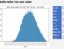 Phổ điểm Tin học tốt nghiệp THPT 2026: 