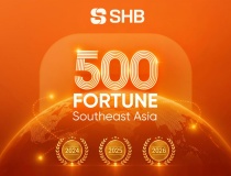 SHB được vinh danh trong TOP 10 Ngân hàng thương mại Việt Nam uy tín năm 2026 và TOP 200 doanh nghiệp lớn nhất Đông Nam Á của Fortune