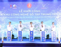 Phó Thủ tướng Hồ Quốc Dũng dự khởi công dự án Khu công nghệ số tập trung Yên Bình, Thái Nguyên